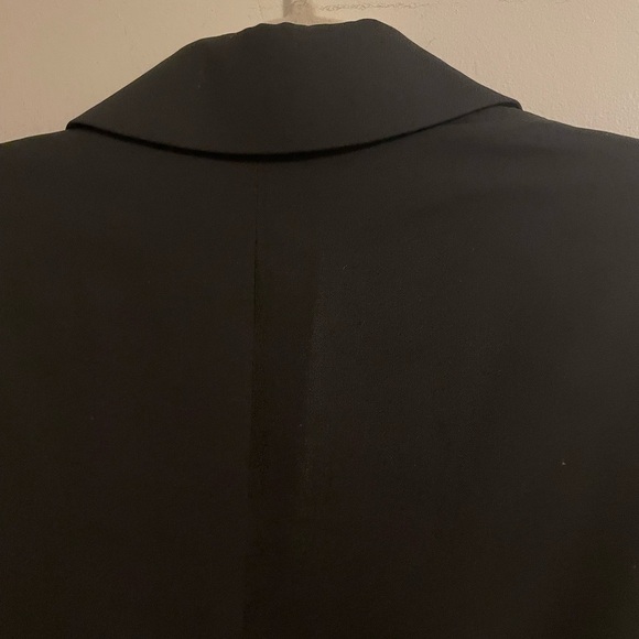 Everlane Black 100% Wool Blazer Size 8 - Picture 7 of 13